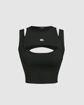 Crop Top Donna Circle