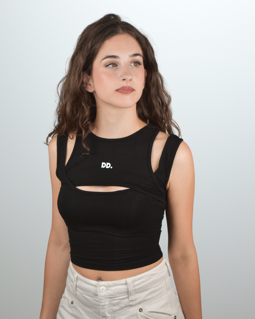 Crop Top Donna Circle