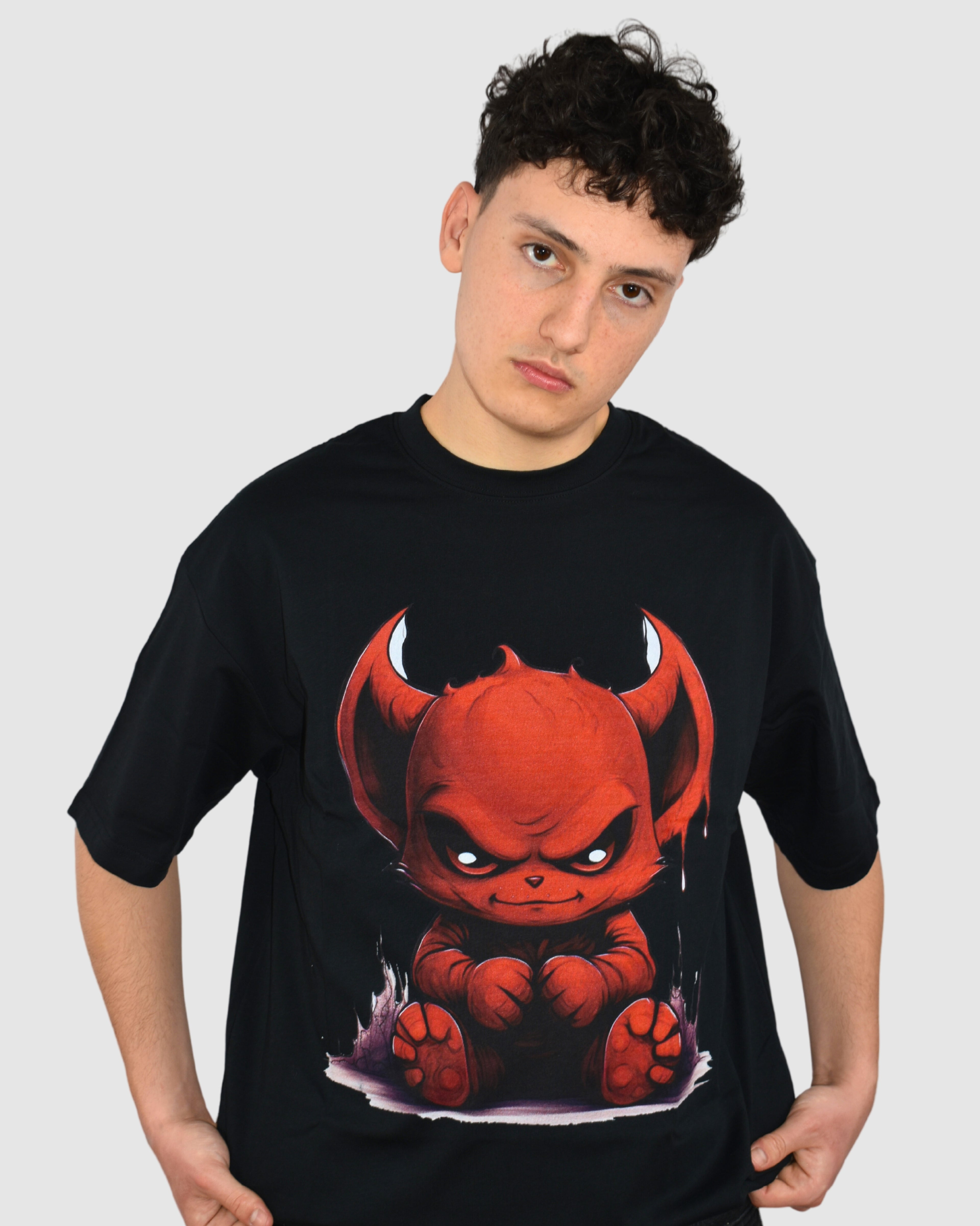 Tee Oversize Uomo Demon